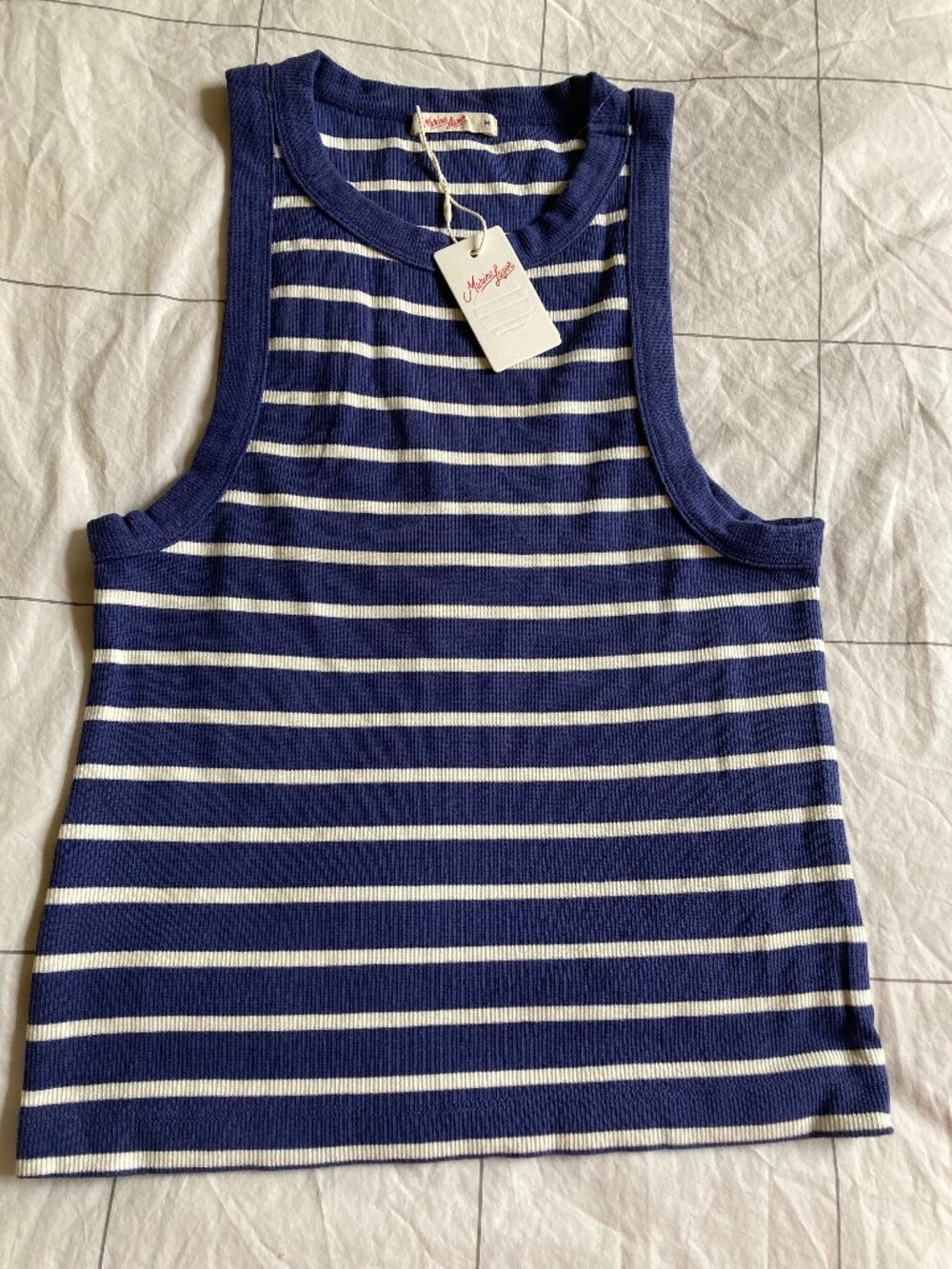 Lexi Rib Sun In High Neck Crop Tank - Picture 2 of 5
